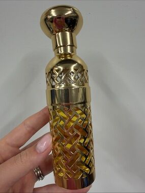 GUERLAIN Metallic Gold Lattice Perfume Atomizer Shalimar